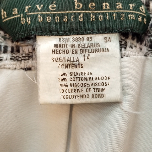 Herve Benard tweed jacket. Size 14 - Picture 11 of 12